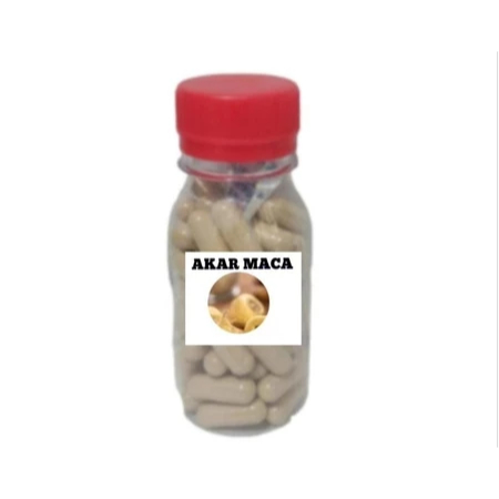 KAPSUL HERBAL AKAR MACA ( ISI 50 ) kapsul curah herbal MENINGKATKAN KESUBURAN ORIGINAL
