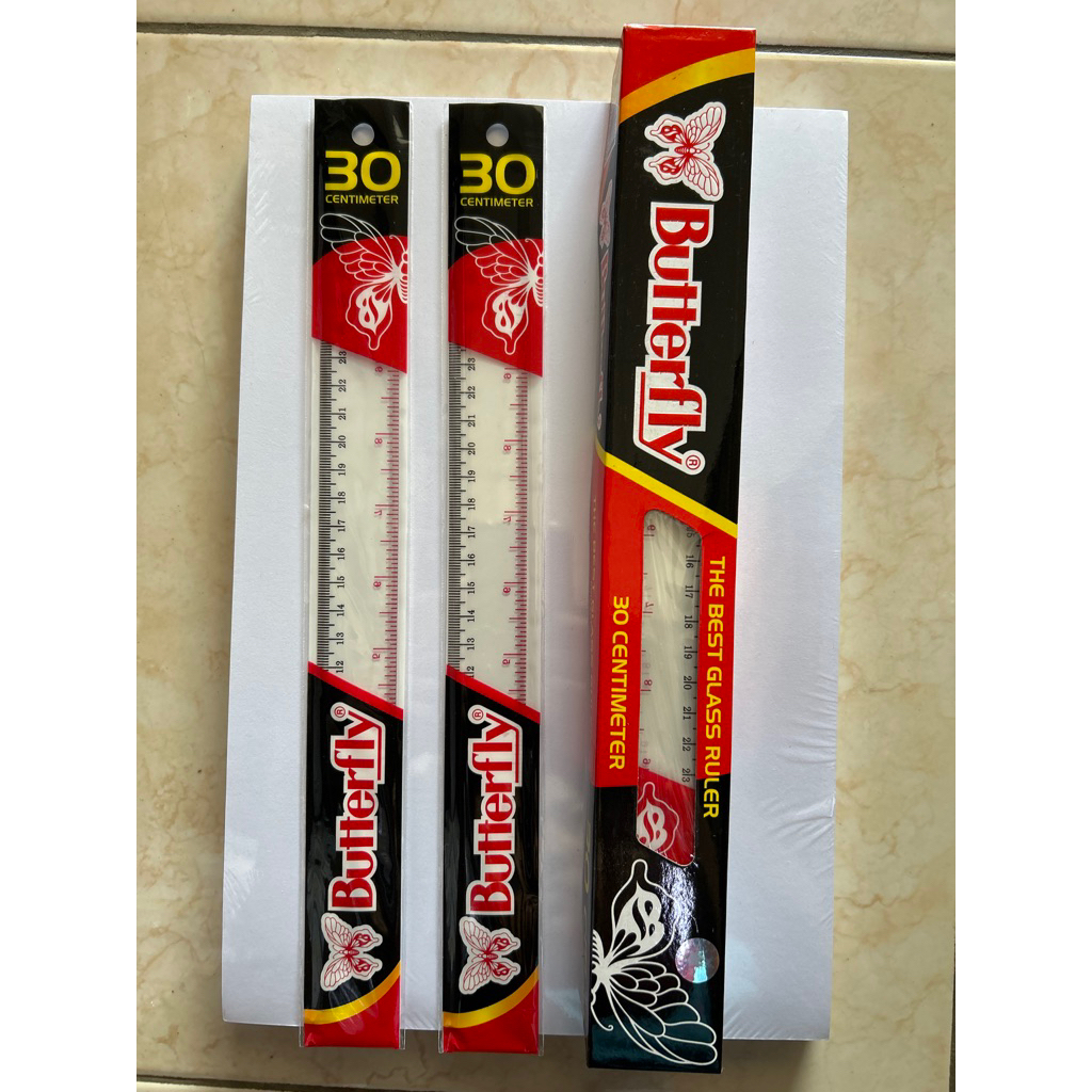 

Penggaris 30cm butterfly