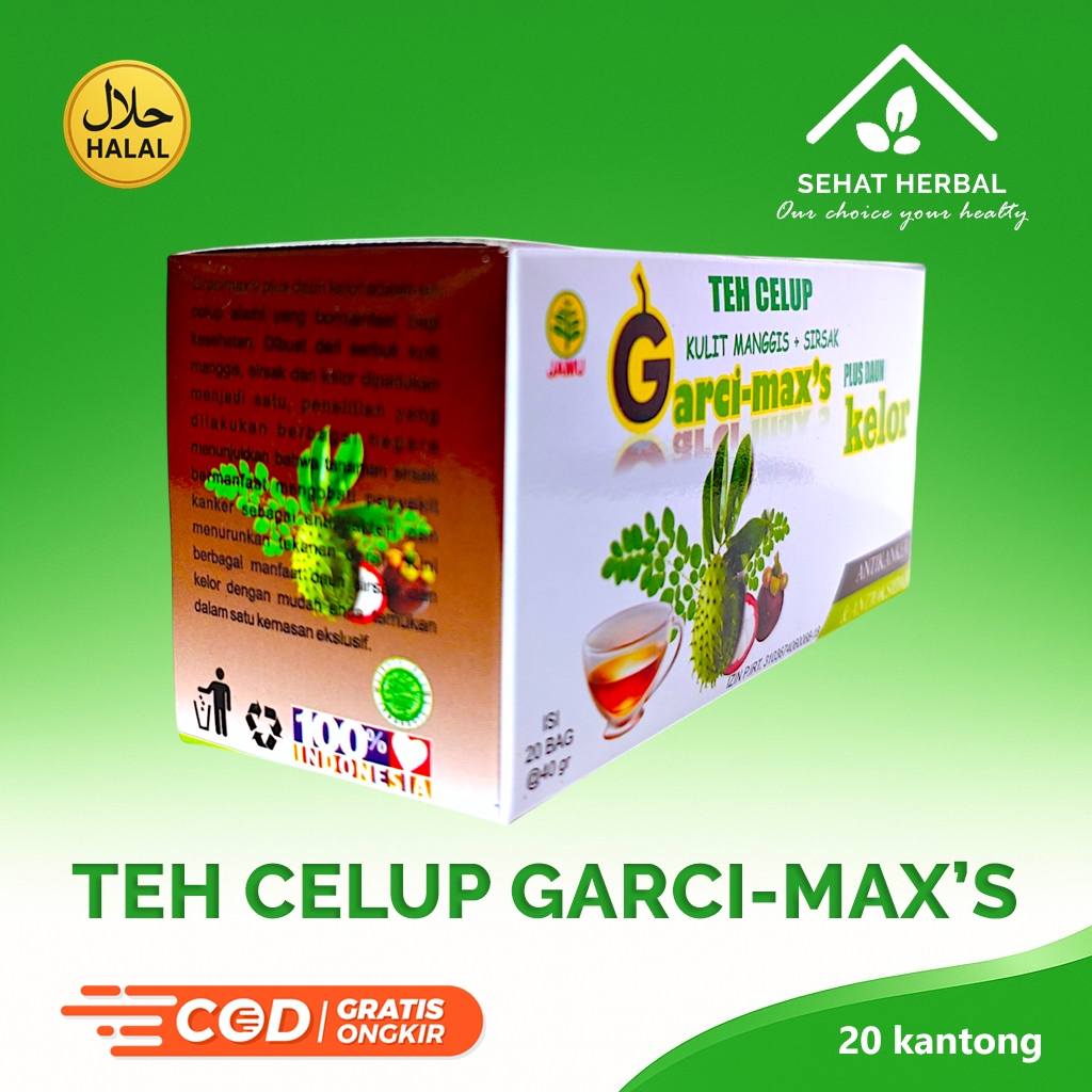 

GARCIMAX Teh Celup | Minuman Herbal Anti Kanker dan Terapi Kolesterol Jantung