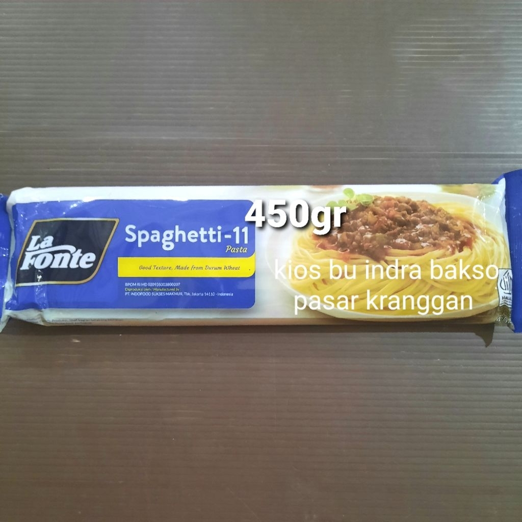 

la fonte spageti 450 gr mie spaghetti 11 pasta