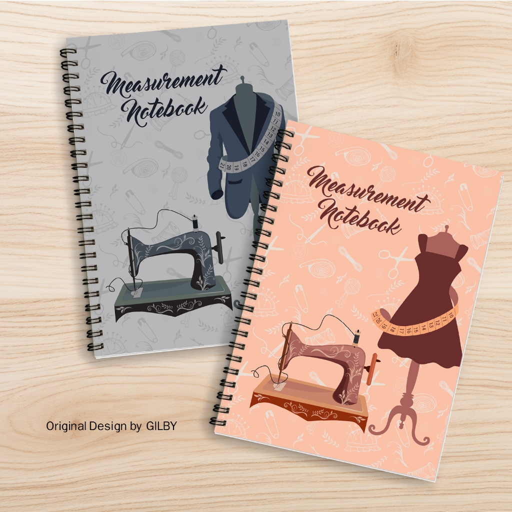 

Notebook Buku Catatan Jahit Tailor Book