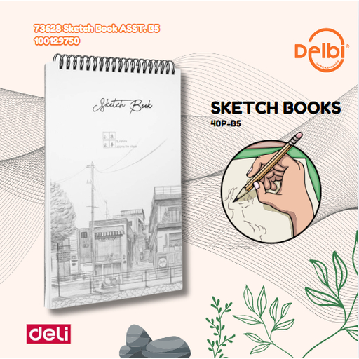 

DELI Sketch Book BUKU GAMBAR SKETSA