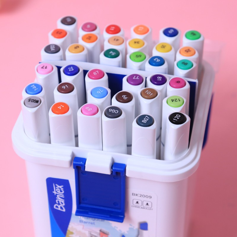 

Bantex Sketch Marker Warna Warni Tip Waterbased Untuk Ilustrasi Manga PP Box BK20XX