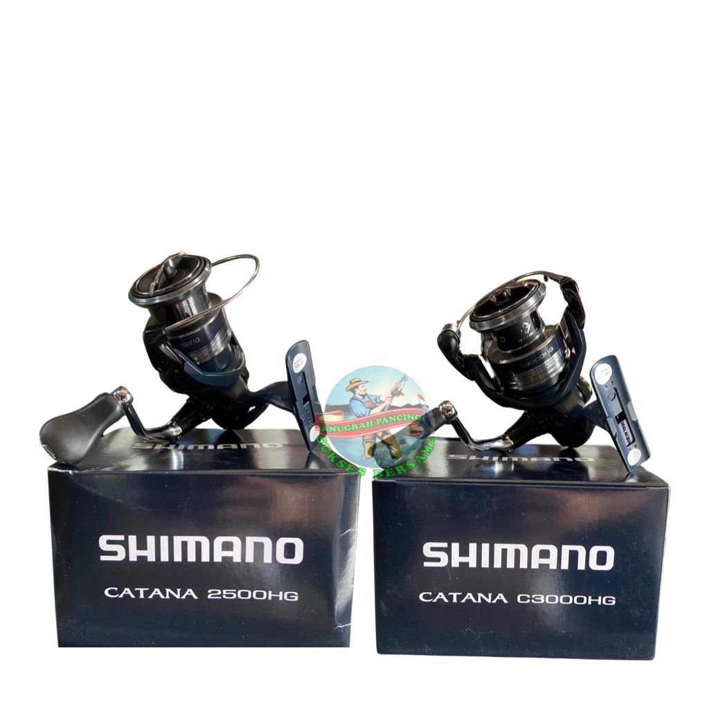 Reel Shimano CATANA 2500 HG, C 3000 4 Ball Bearings