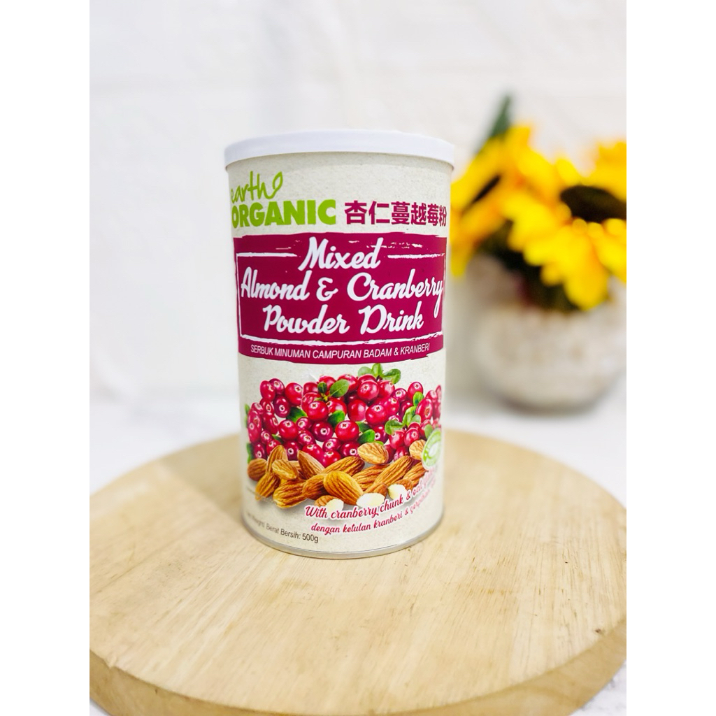 

Earth Living Organic Almond Cranberry Powder 500g