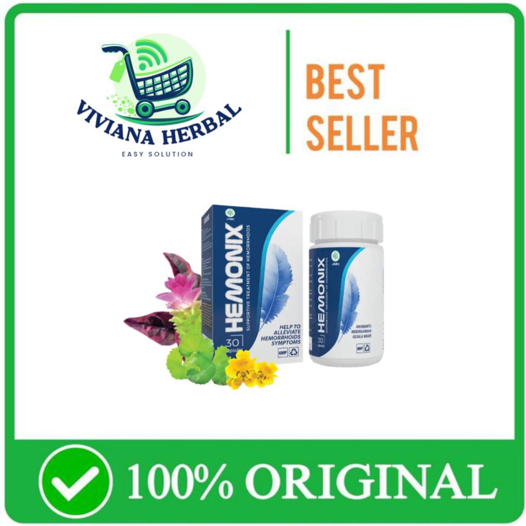 Hemonix Obat Ambeien BPOM 100% Original