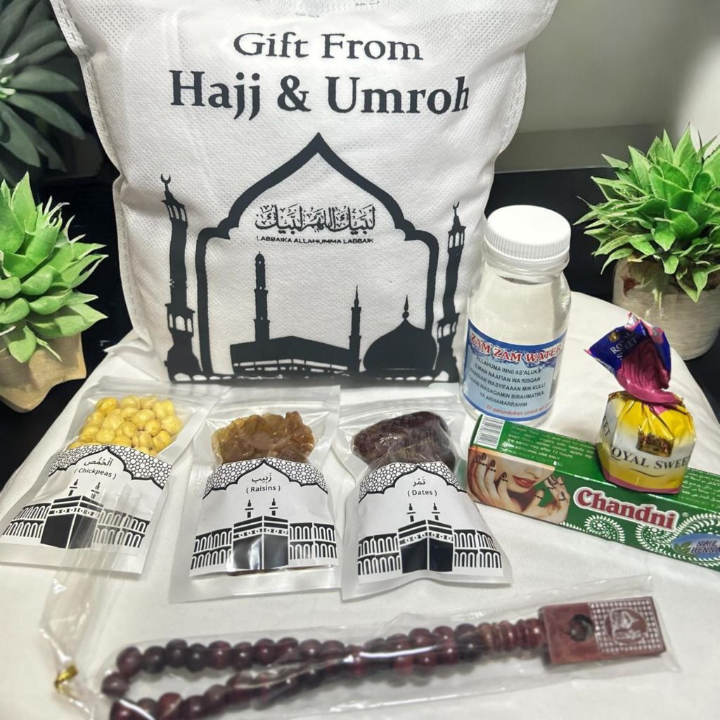 

oleh oleh haji dan umroh bag premium putih