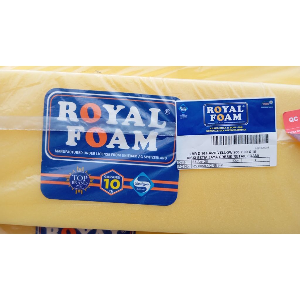 Royal foam uk 160x200 tebal 20
