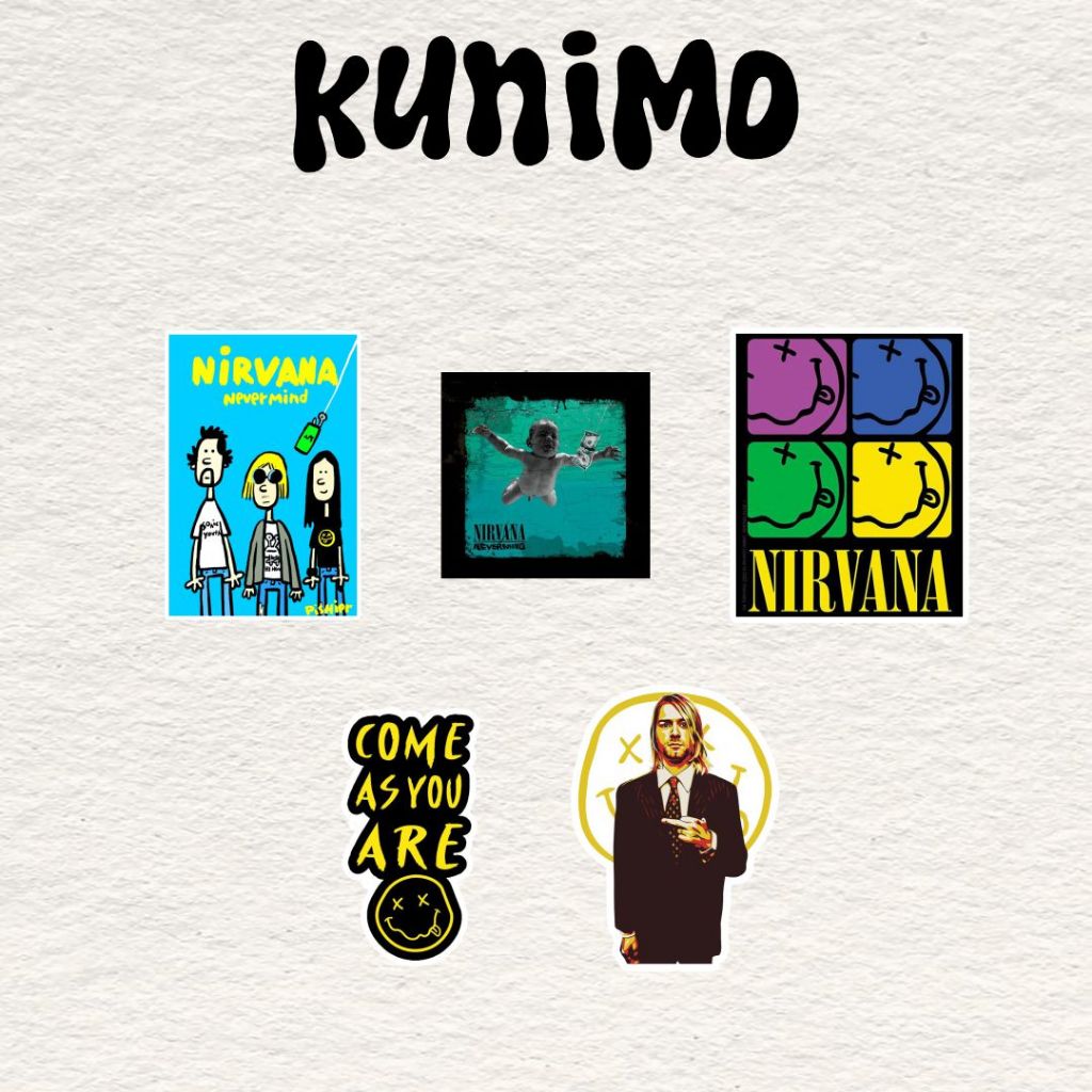 

STICKER BAND STAGE 8 [NIRVANA, RAMONES, RED HOT CHILI PEPPERS]