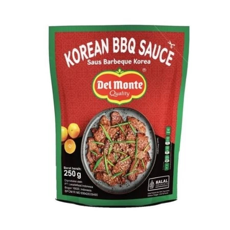 

Del Monte Korean BBQ Sauce 250gr Delmonte Saus Barbeque Korea