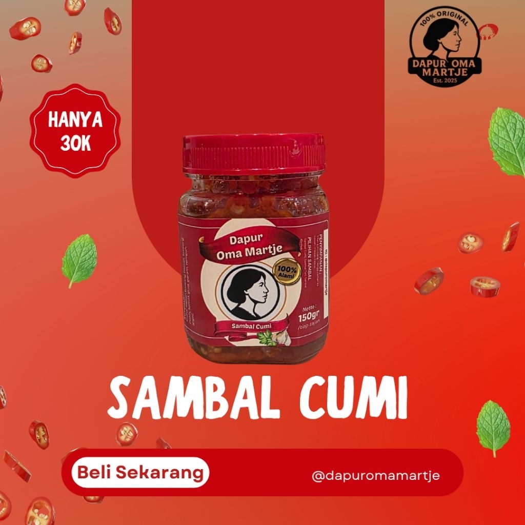 

DAPUR OMA MARTJE - SAMBAL CUMI