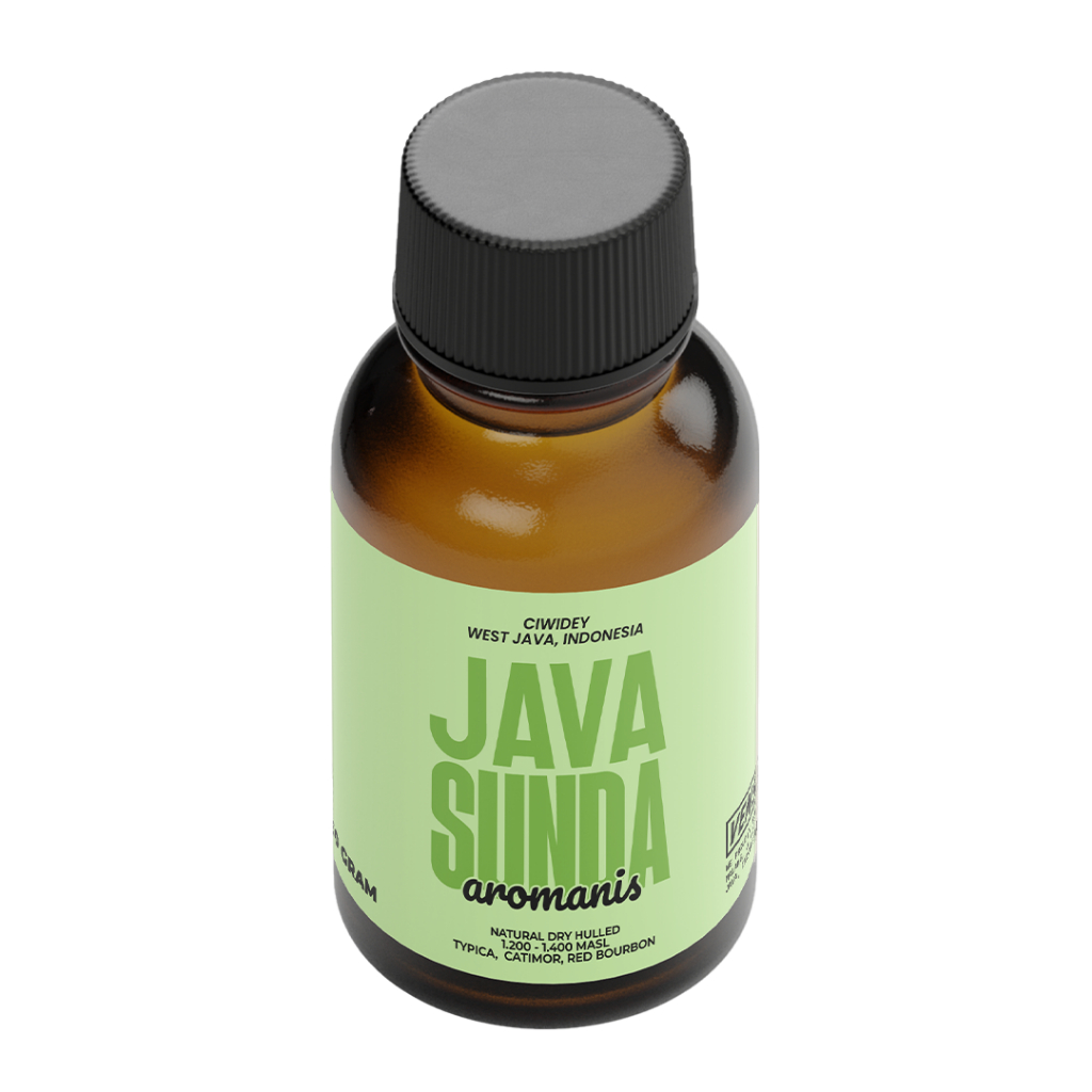 

Kopi Java Sunda Aromanis Natural Dry Hulled Process 160g