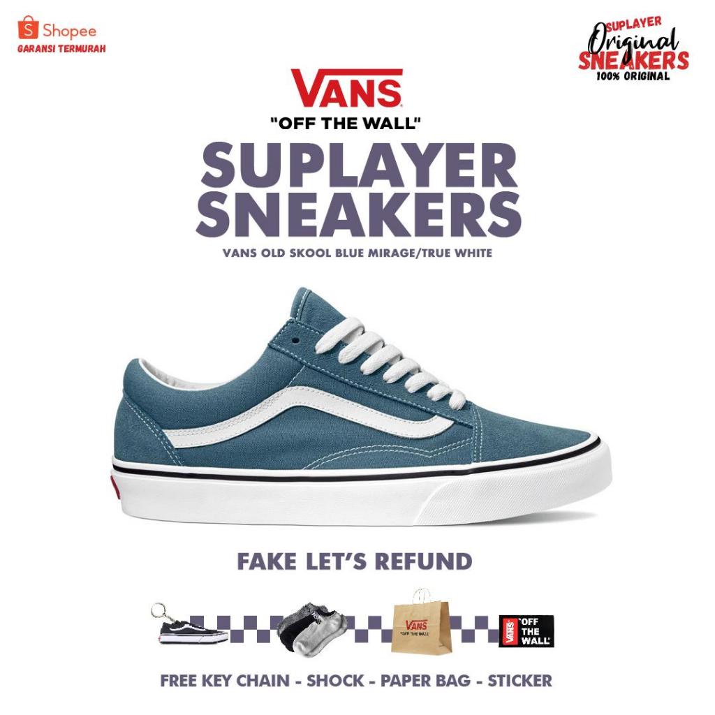 Vans Old Skool Ward Blue True White