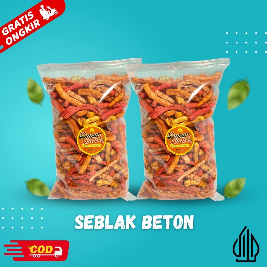 

1KG KERUPUK SEBLAK BETON / KERUPUK JAAT