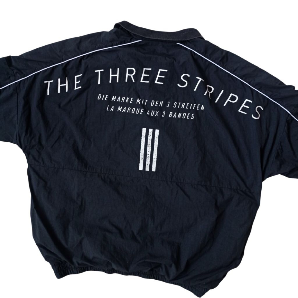 Jaket Vintage Colorblock Windbreaker