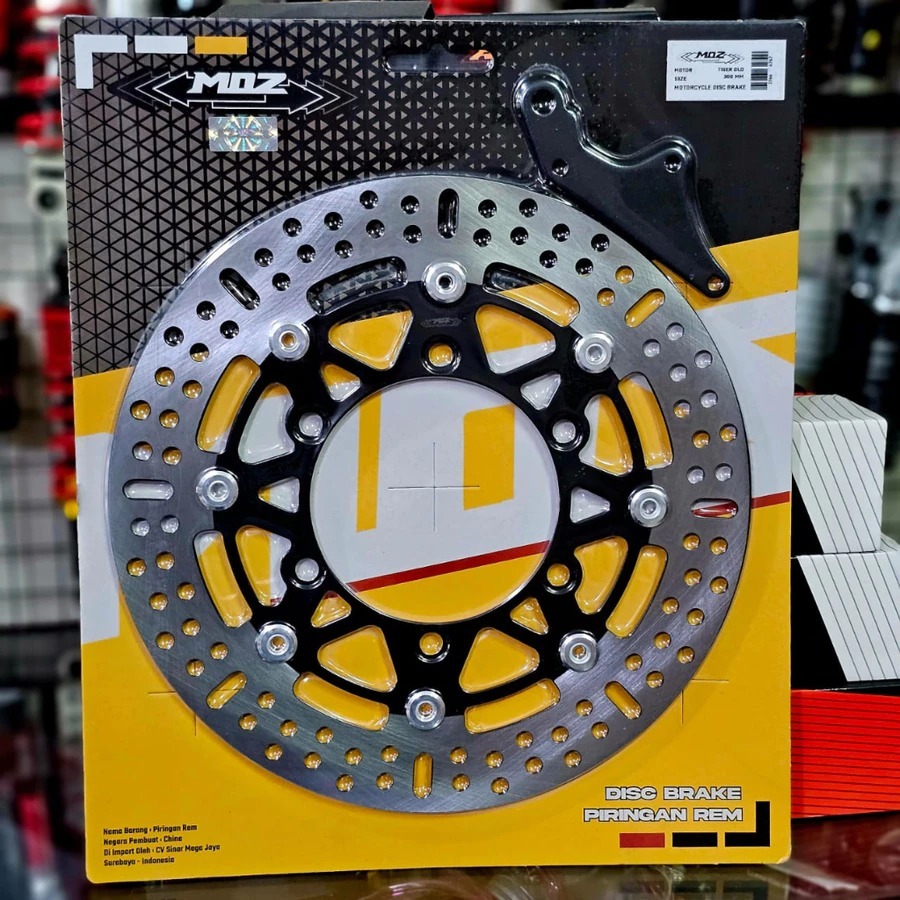 Piringan Cakram Depan Lebar 300mm PSM Tiger Old Megapro Primus New MP CB150R Old Verza Plus Breket D