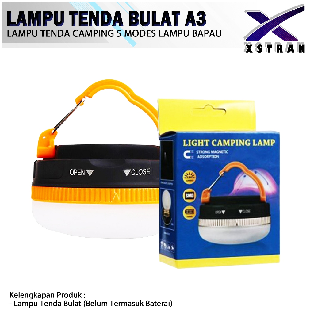 lampu tenda bulat lampu tenda gantung baterai AAA lamp tent bapau lampu tenda outdoor
