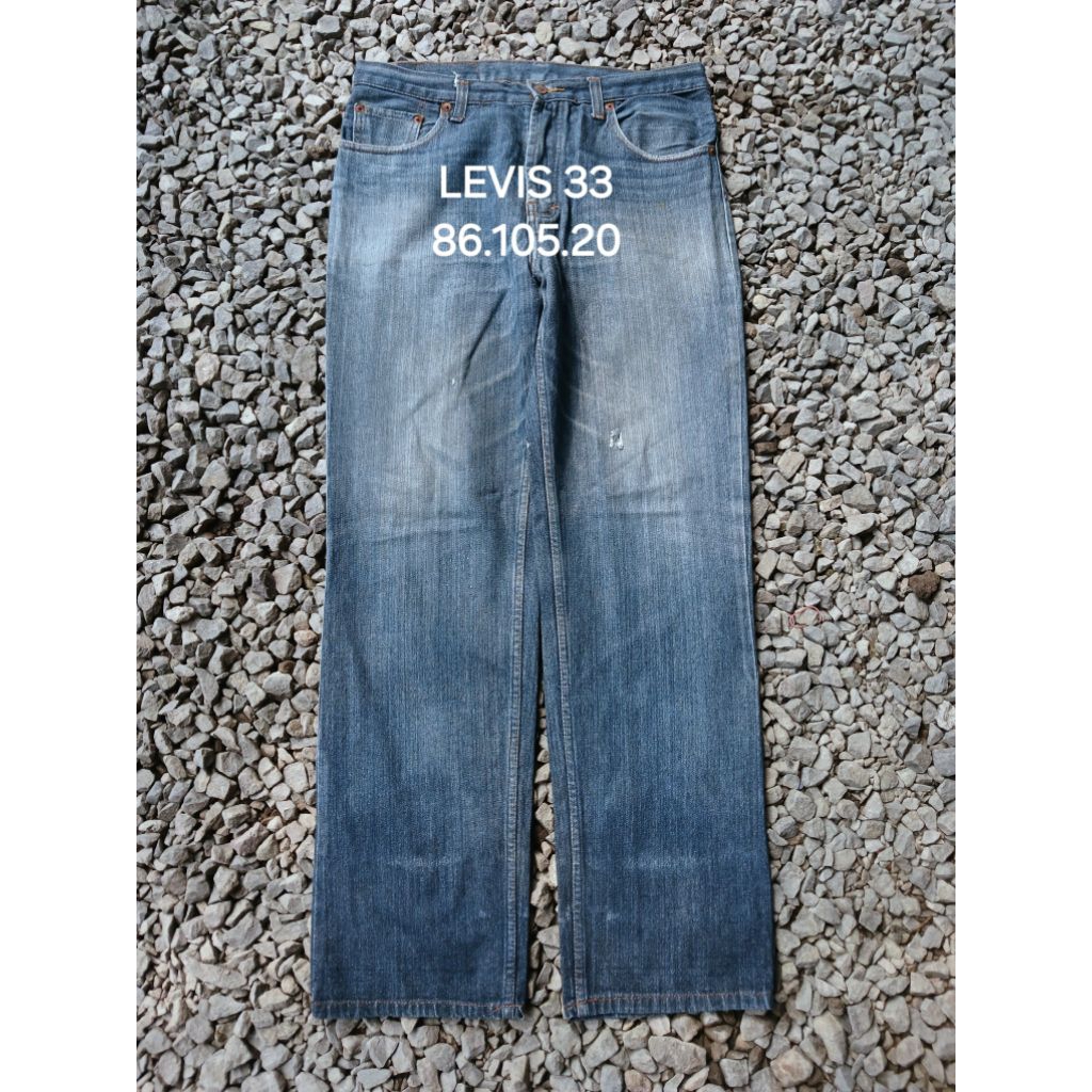 Celana Panjang Preloved Denim Size 33-34 Berkualitas