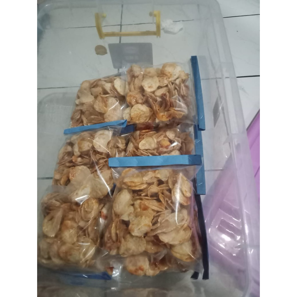 

Keripik Tales/ Kripik Tales / Keripik Tales Pedas Manis Asin Home Made Enak Gurih