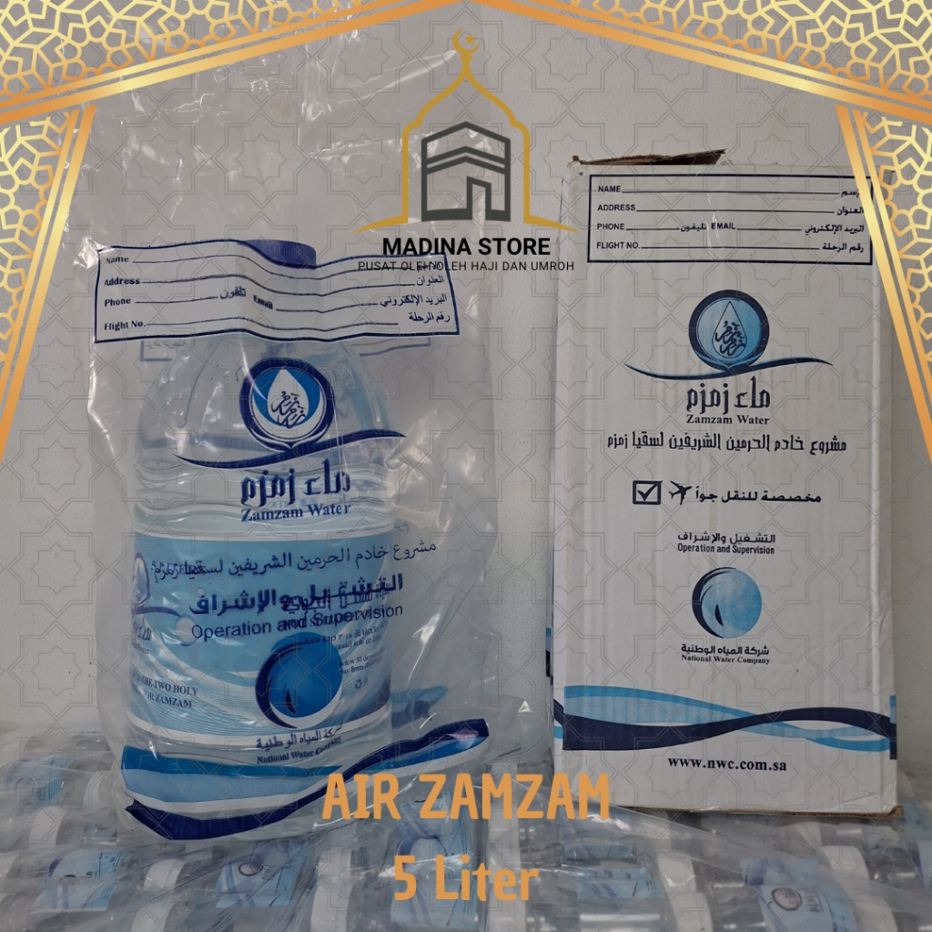

AIR ZAMZAM 5L ORIGINAL ARAB SAUDI | Khas Oleh-oleh Haji dan Umroh