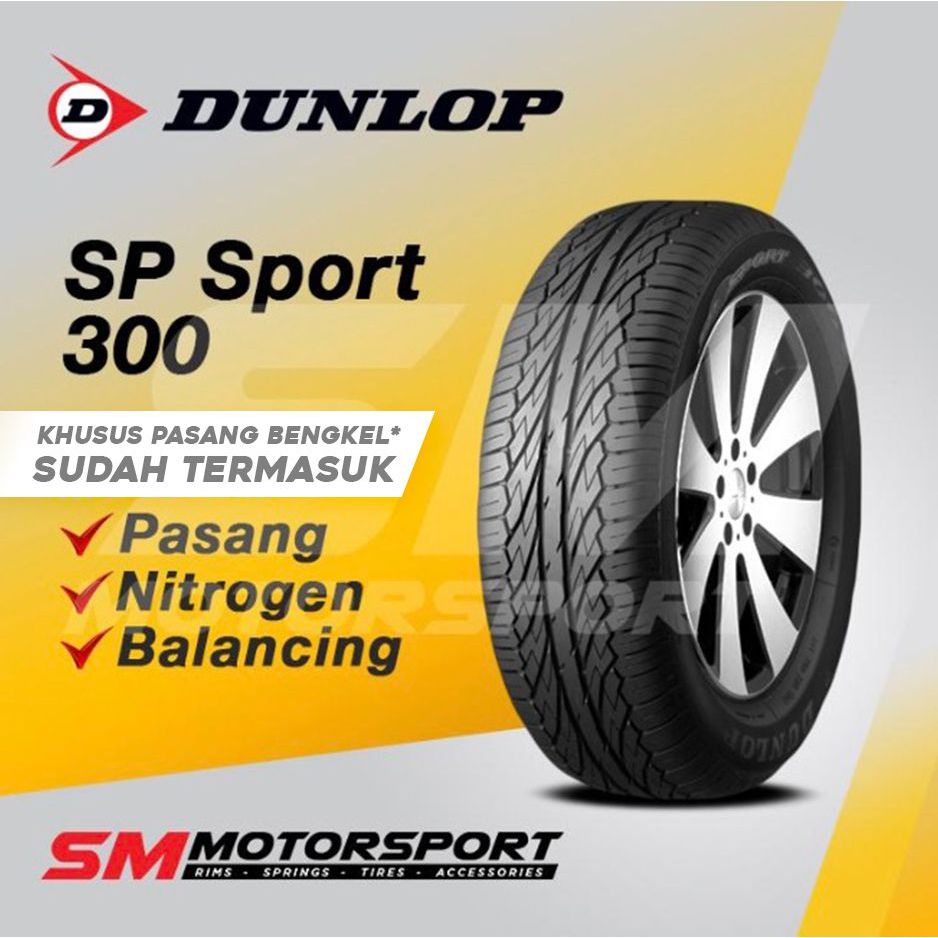 Ban Mobil Freed Dunlop SP300 185 65 R15 OEM Ertiga Mobilio Freed Avanza Veloz Xpander Grand Livina