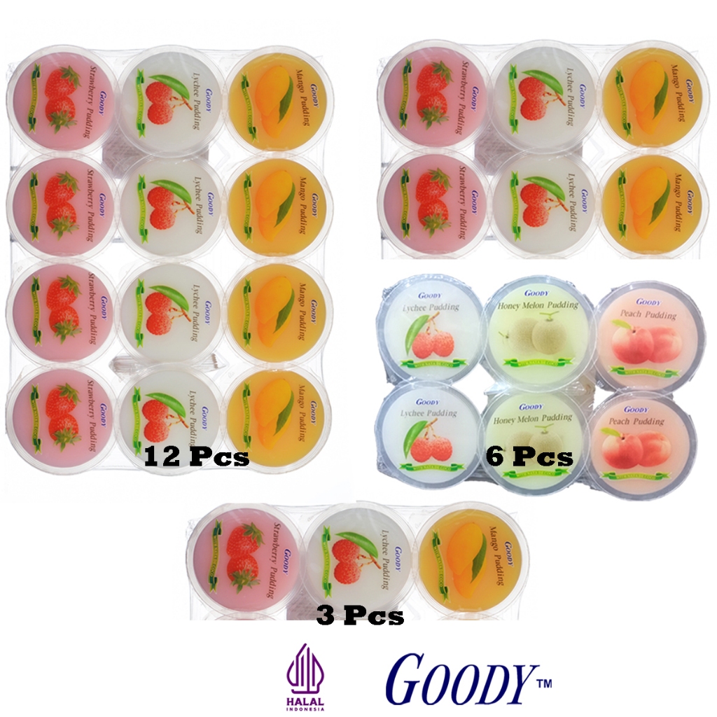

Goody NDC Pudding 80gr - 118gr Isi 3pcs - 12pcs