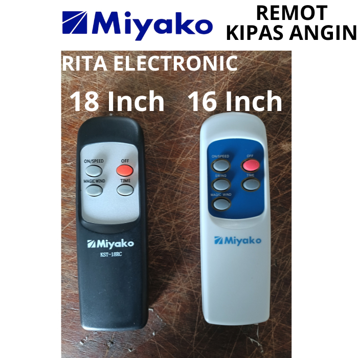 Miyako Remote Kipas Angin