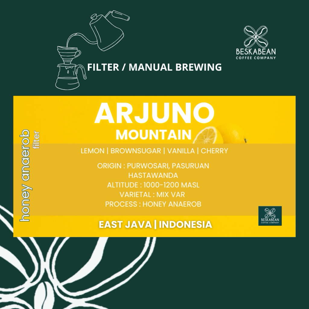 

kopi arabica gunung arjuno | Beskabean | Honey