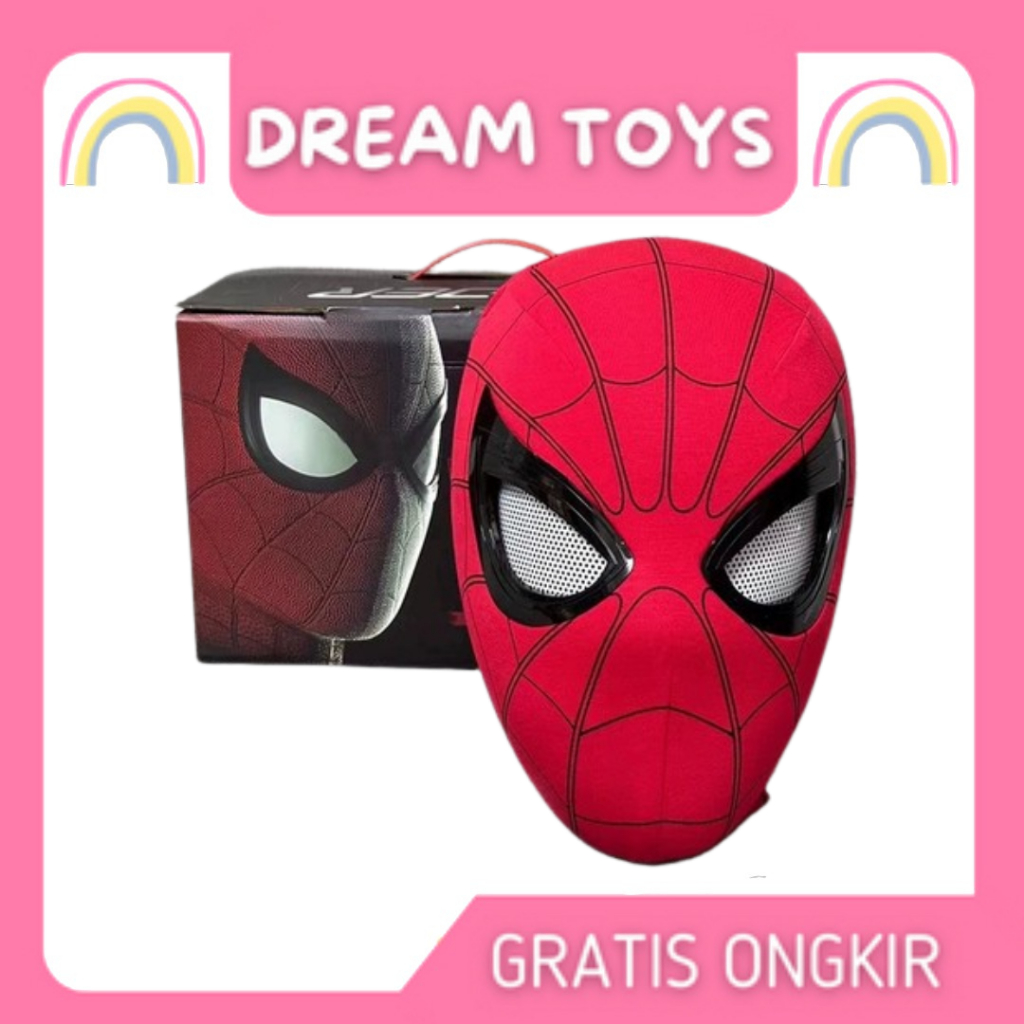 Topeng Spiderman Mask Topeng Spiderman Anak Topeng Spiderman Dewasa Topeng Spiderman Merah Topeng Ma