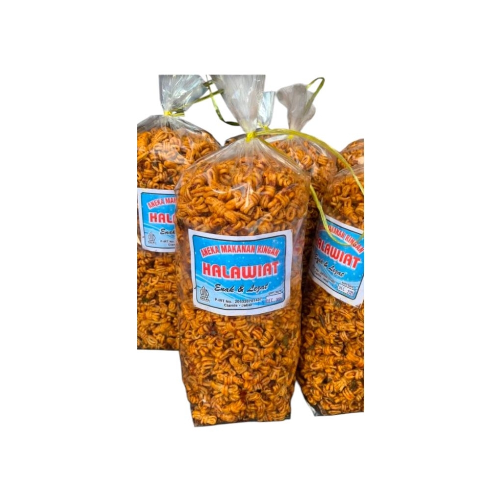 

Mie gulung viral pedas daun jeruk 500gr termurah