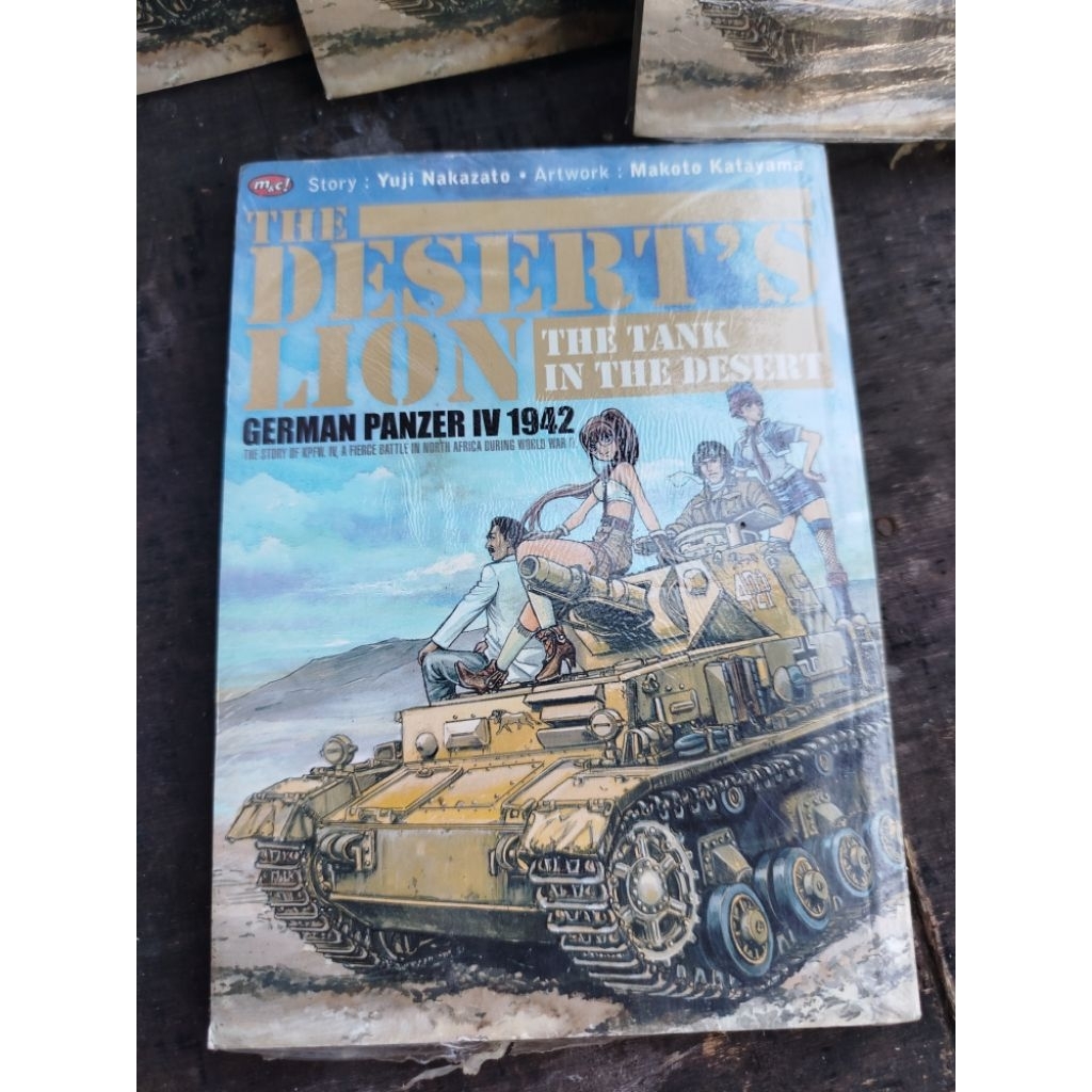 komik the desert's lion