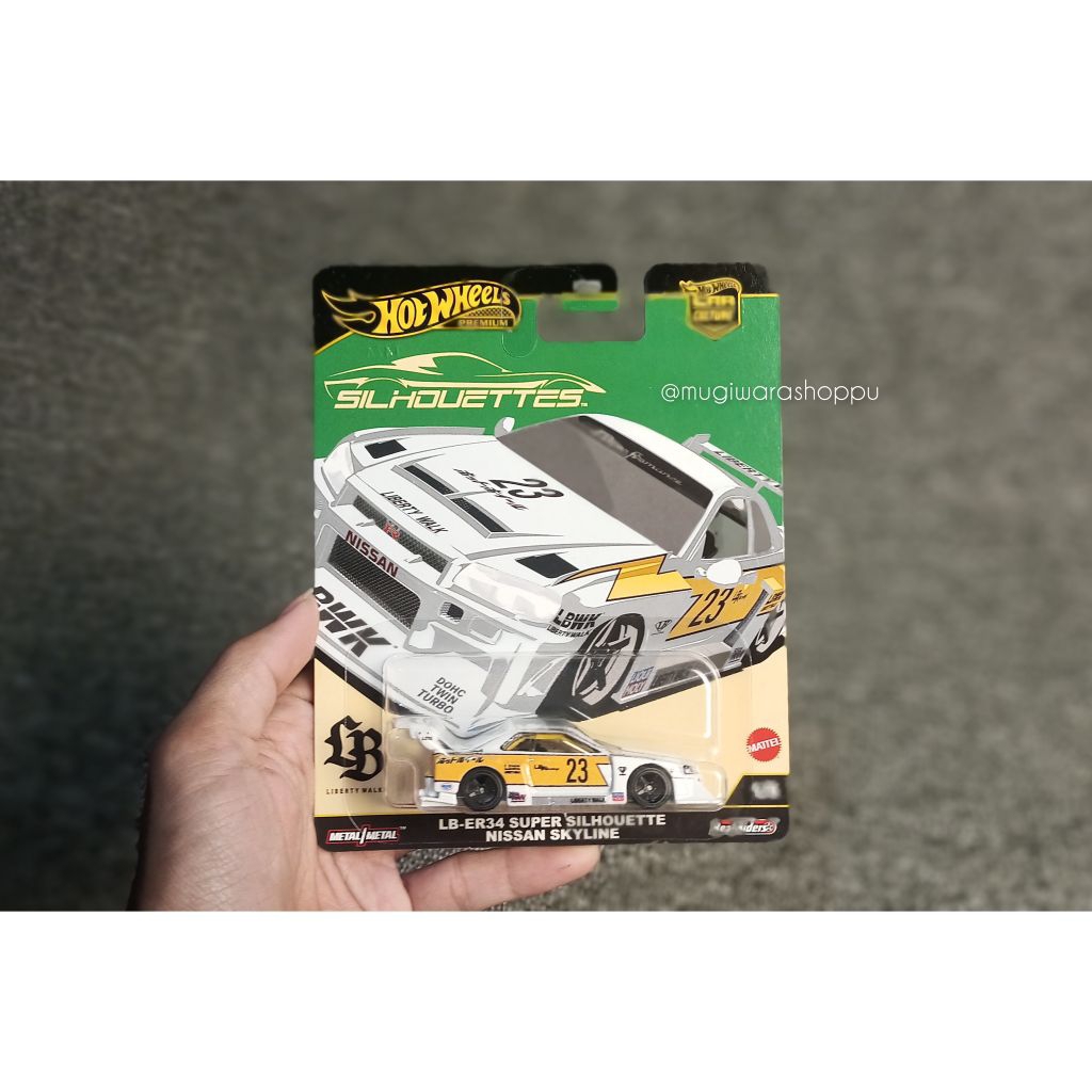 hot wheels premium r34 lbwk silhouette