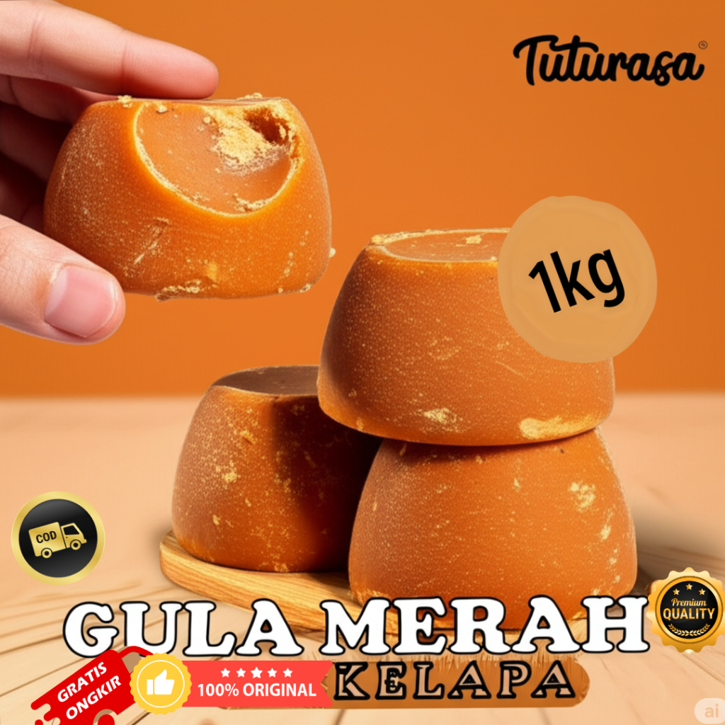 

Gula Merah Kelapa Asli 1Kg – Gula Aren Masak & Minuman | Tuturasa
