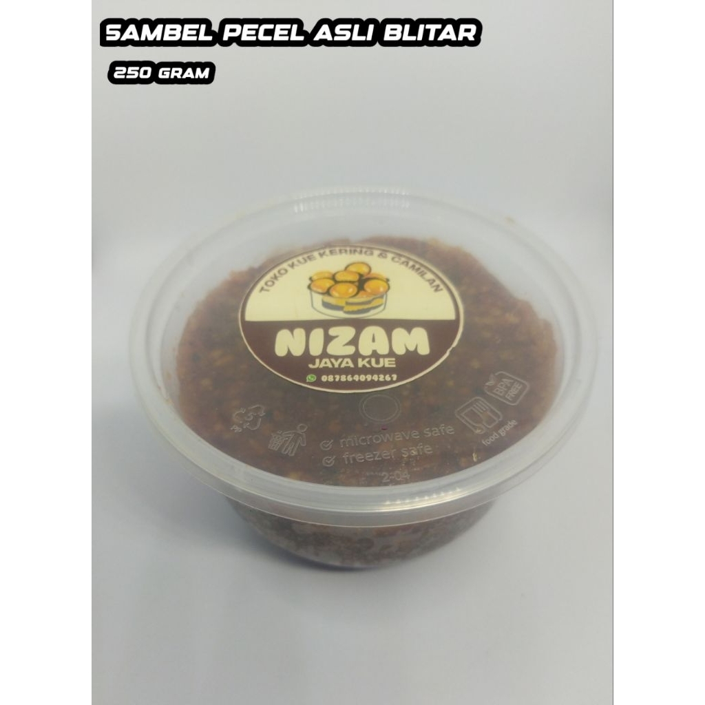 

SAMBEL PECEL ASLI BLITAR 250 GRAM TERSEDIA 2 VARIAN