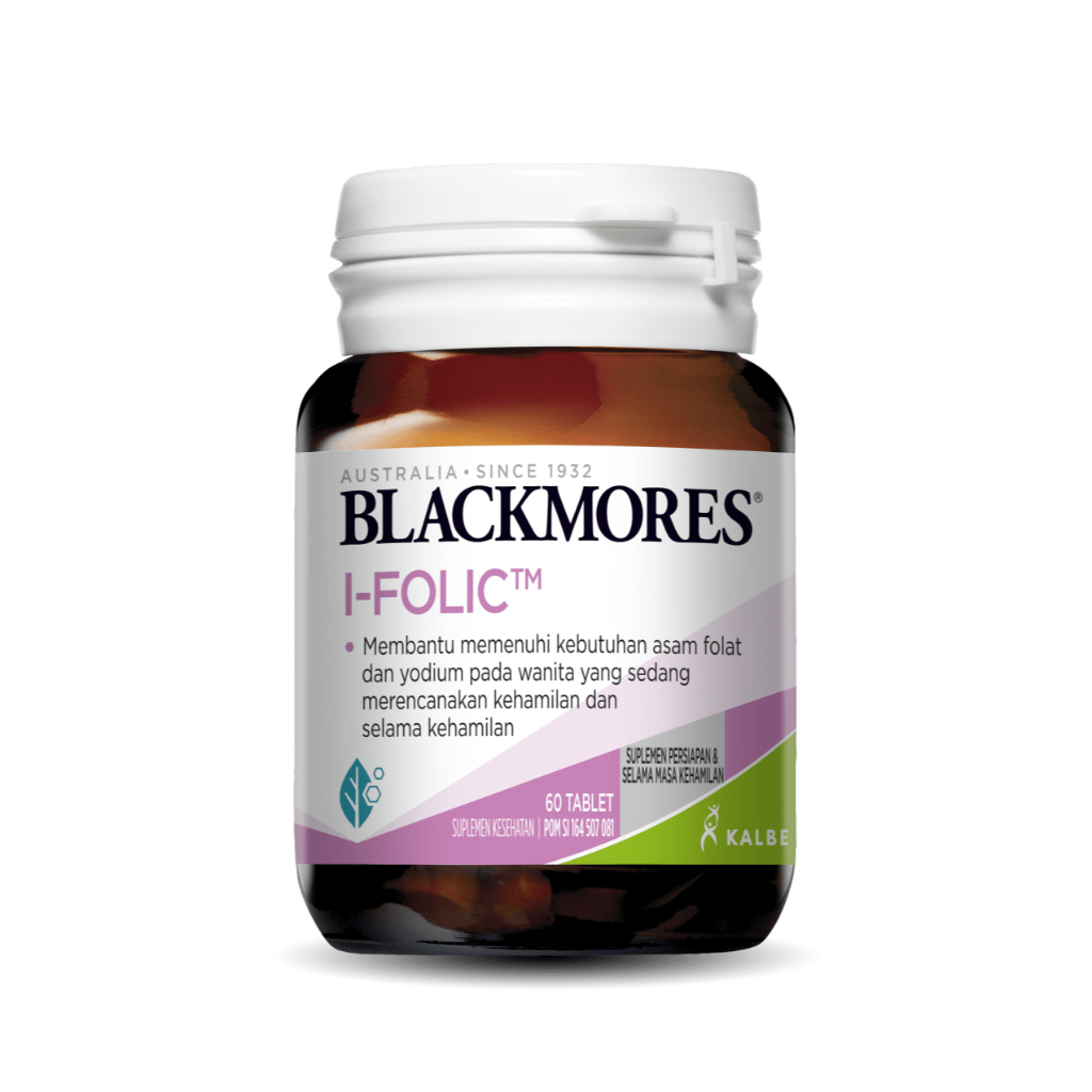 Blackmores I-Folic 60's - Asam Folat Untuk PROMIL dan BUMIL