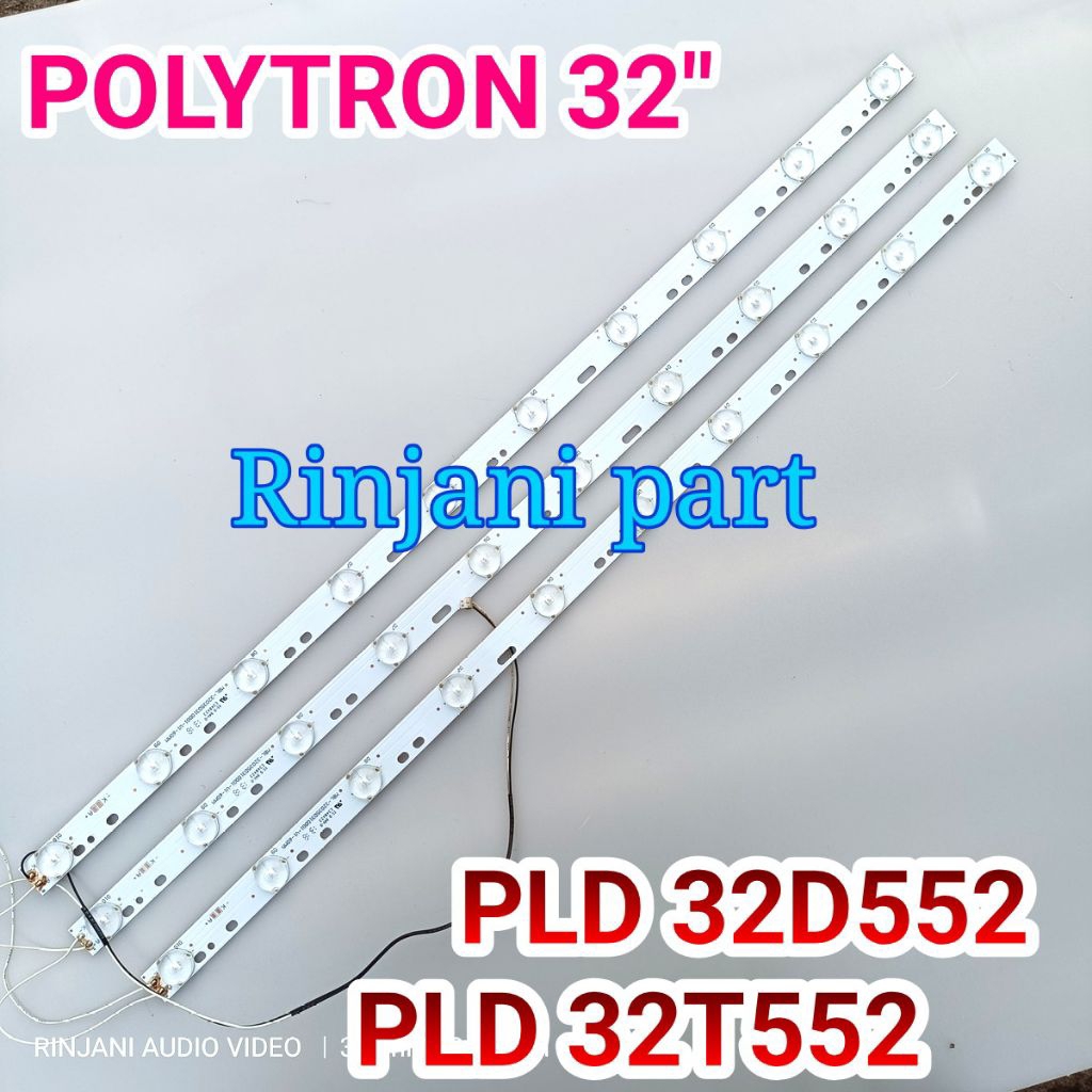 BACKLIGHT TV LED POLYTRON PLD 32D552 PLD 32T552