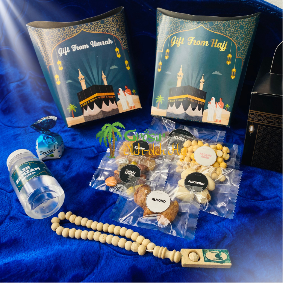 

Oleh - Oleh Haji & Umrah Premium Murah - Dus Haji, Dus Umrah dan Dus Kabah - Grosir Oleh Oleh Haji | Plastik Bening Sealed
