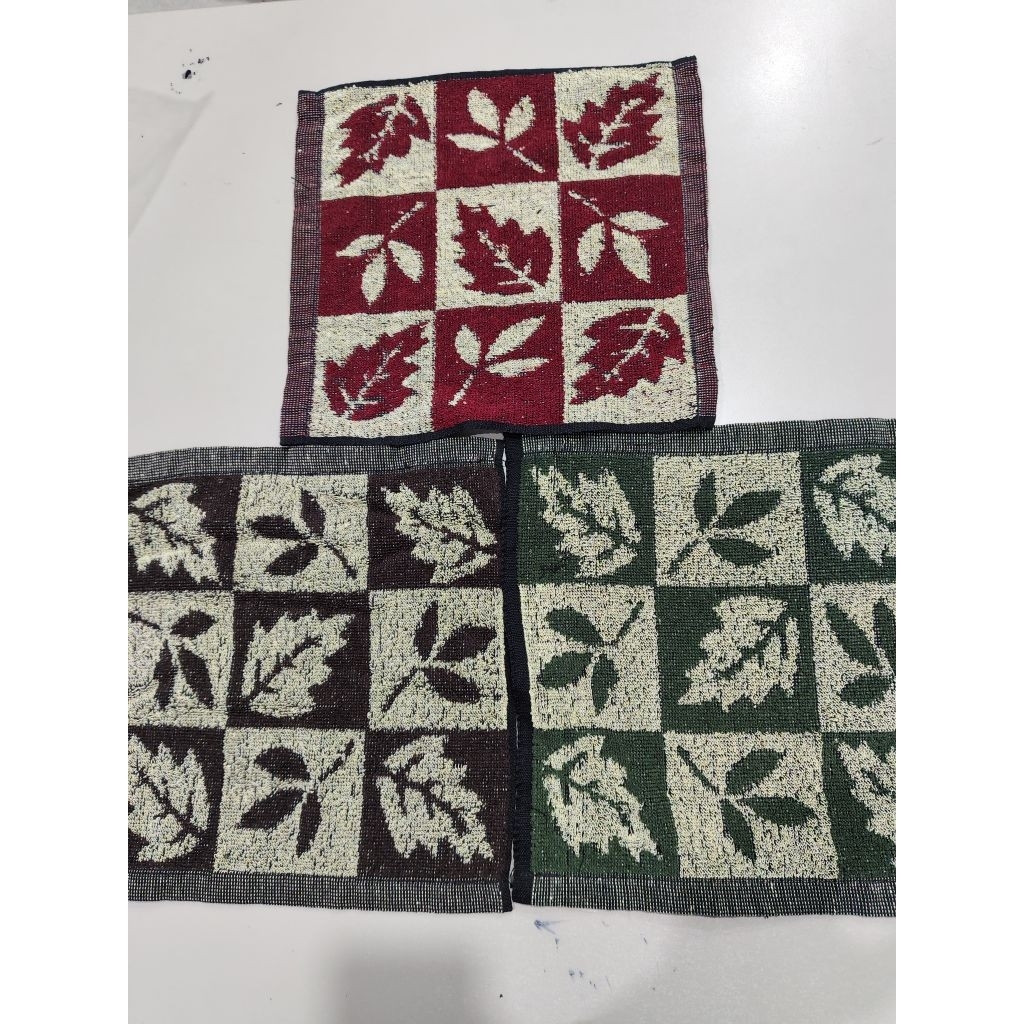 Sapu tangan motif unisex katun / Handuk wajah