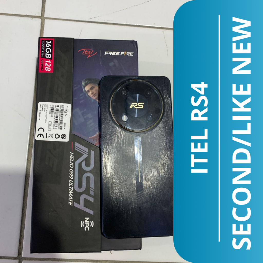 HP SECOND ITE; RS4 16/128/ ITEL RS4 HP SECOND