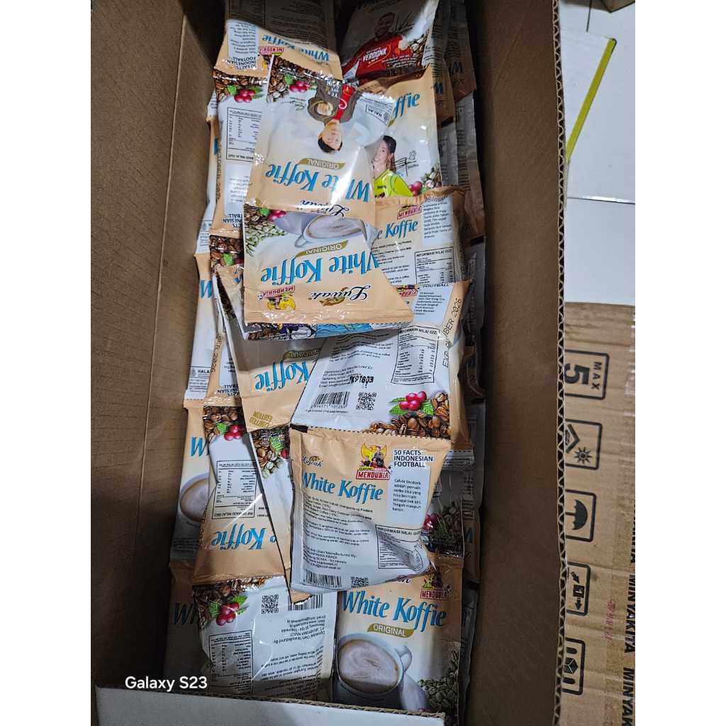 

luwak white koffie, dan kopi luwak hitam kemasan renceng 1dus