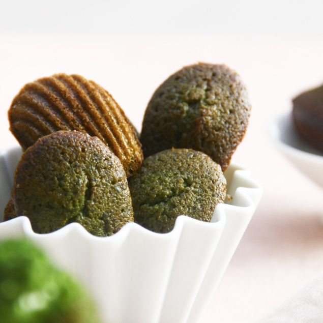 

Mini Matcha Madeleines - Box of 12