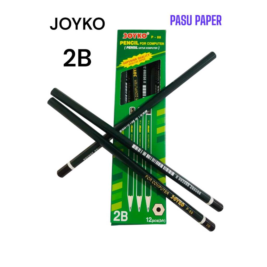 

JOYKO - Pensil Komputer 2B P-88 Pencil For Computer - PCS