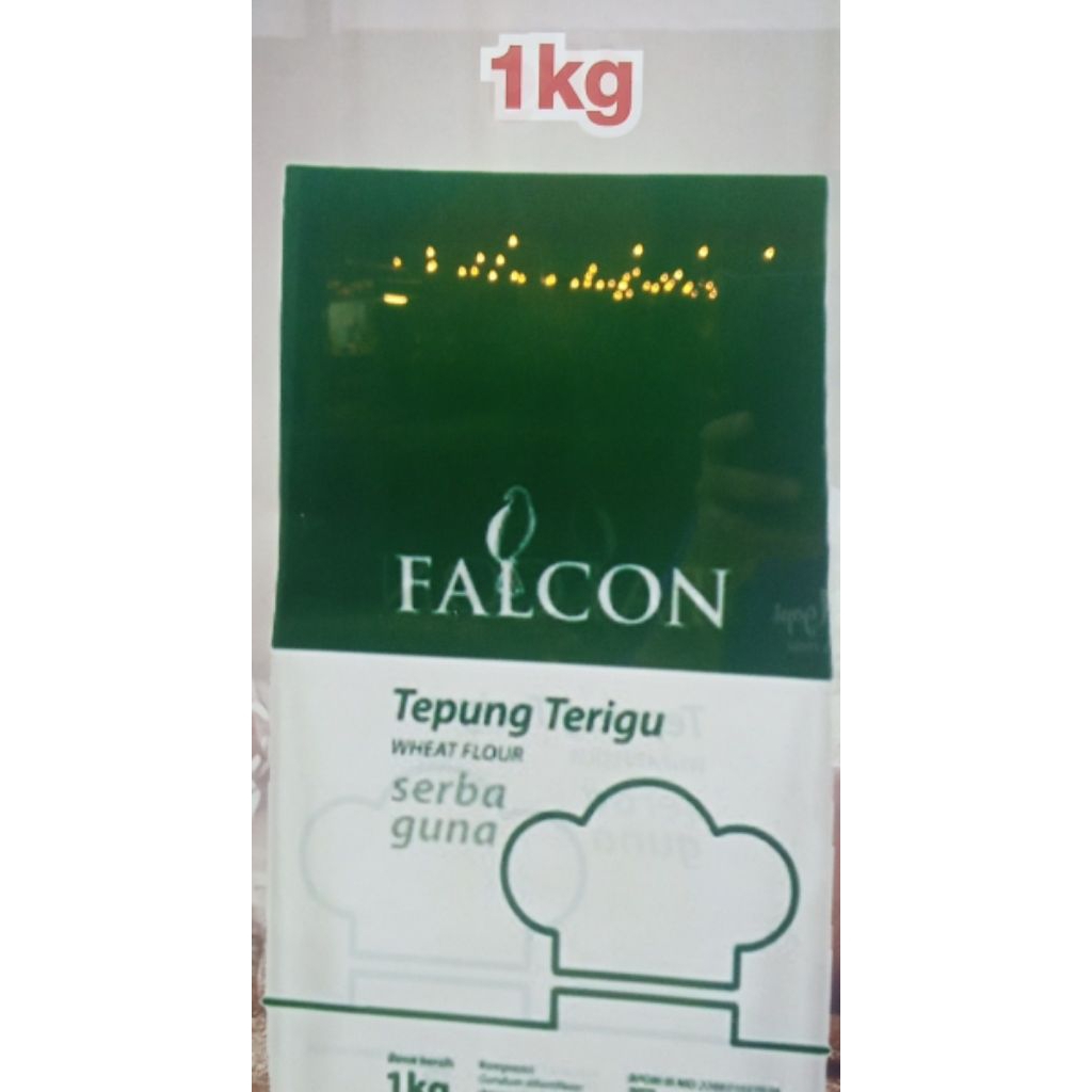 

Tepung Terigu Falcon 1 Kg. Cocok untuk adonan Crepes, berbagai kue dll