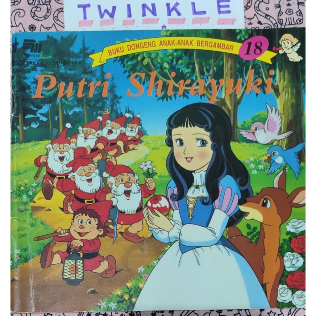 BUKU BERGAMBAR PUTRI SHIRAYUKI