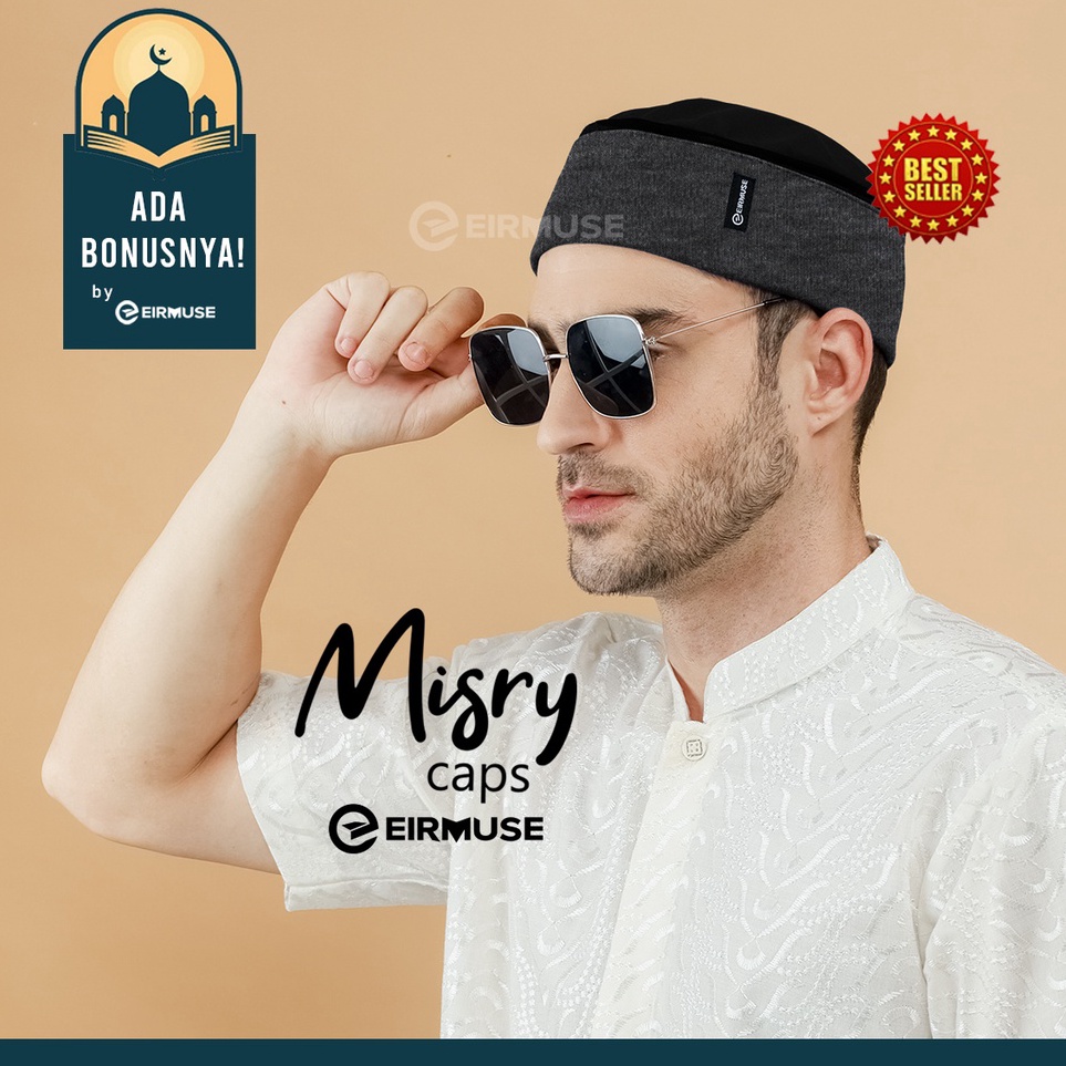 KODE U98F Misry Caps by Eirmuse Peci Kopiah Lipat Gaya Mesir