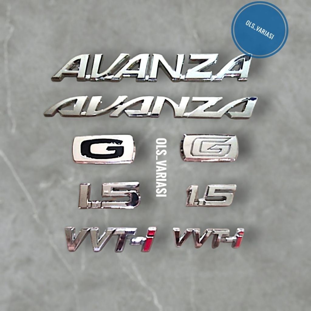Emblem avanza / Logo avanza / Emblem logo tulisan avanza / emblem avanza old / emblem avanza new / e