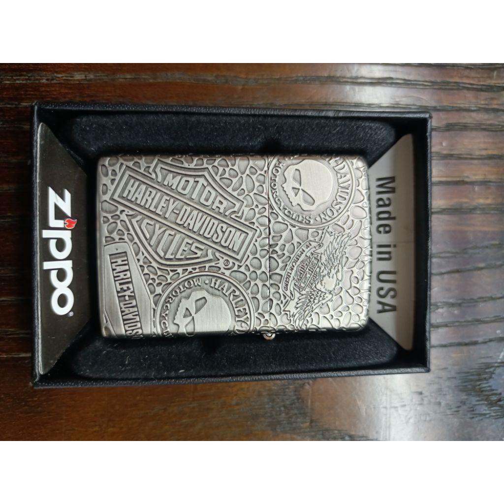 ZIPPO USA ORIGINAL MOTIF HARLEY DAVIDSON