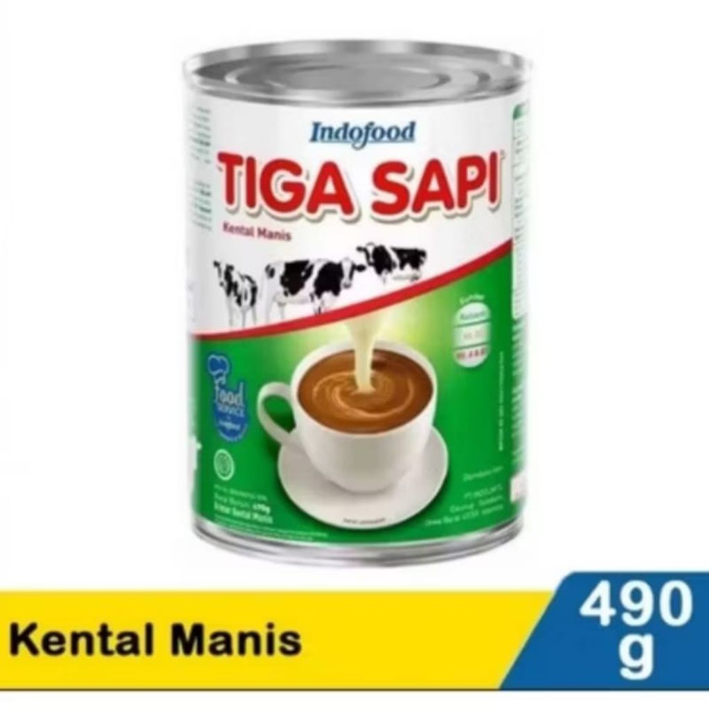 

Susu Kental Manis Tiga Sapi 490g