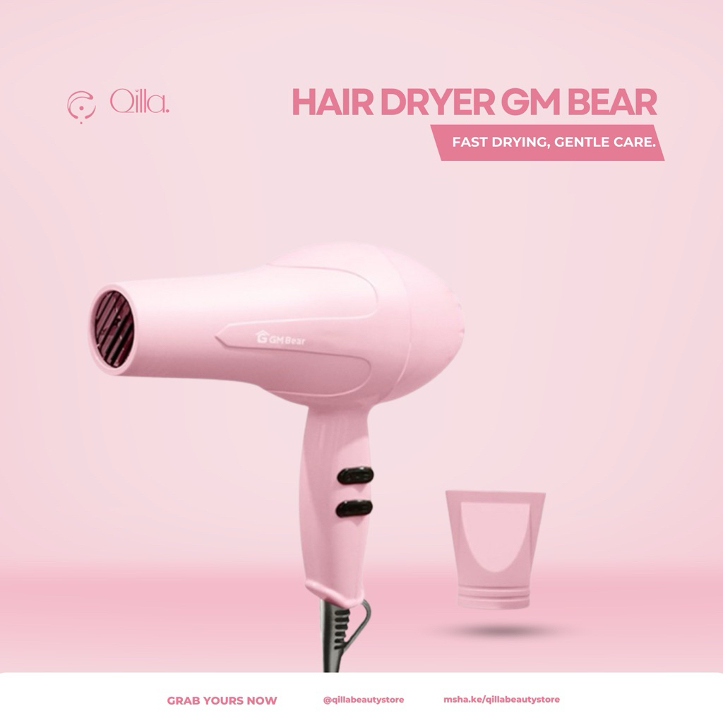 Hair Dryer GM Bear - Pengering Rambut GM Bear