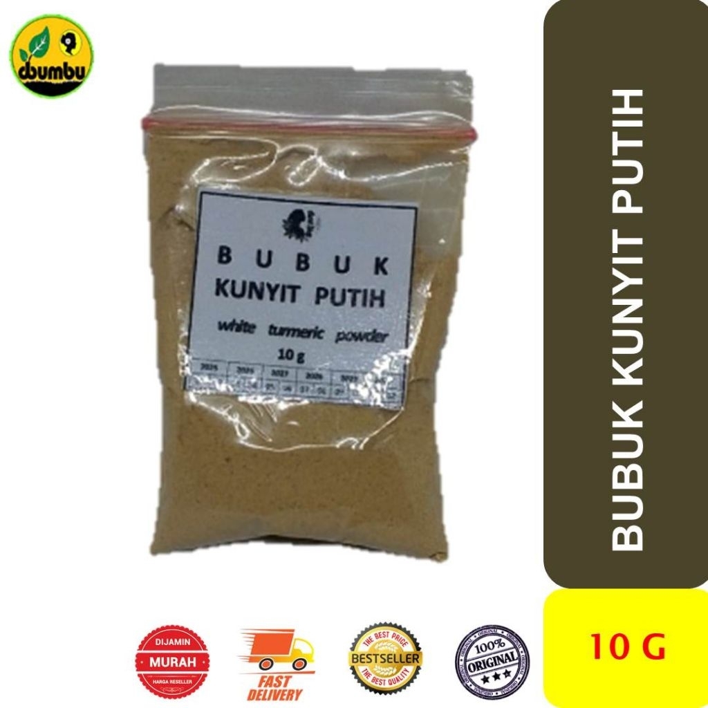 

Bubuk Kunyit Putih kemasan Sachet 10 gram